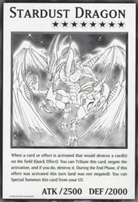 Stardust Dragon (Oversized) - Duel Overload - YuGiOh card