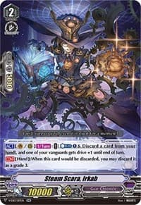 Steam Scara, Irkab - V-EB13: The Astral Force - Cardfight Vanguard card
