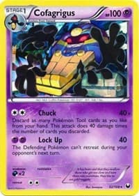 Cofagrigus - 52/108 (Cracked Ice Holo) - Deck Exclusives - Pokemon card