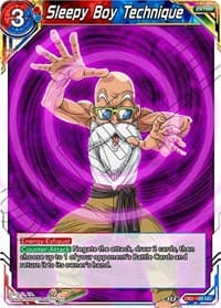Sleepy Boy Technique - Draft Box 05 - Divine Multiverse - Dragon Ball Super: Masters card