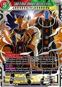Liquiir & Korun, Universe 8 Destroyer & Angel - Draft Box 05 - Divine Multiverse - Dragon Ball Super: Masters card