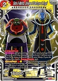 Sidra & Mohito, Universe 9 Destroyer & Angel - Draft Box 05 - Divine Multiverse - Dragon Ball Super: Masters card