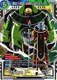 Mosco & Kampari, Universe 3 Destroyer & Angel - Draft Box 05 - Divine Multiverse - Dragon Ball Super: Masters card