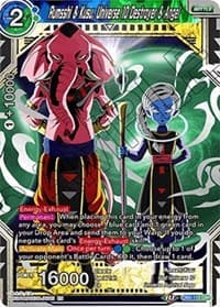 Rumsshi & Kusu, Universe 10 Destroyer & Angel - Draft Box 05 - Divine Multiverse - Dragon Ball Super: Masters card