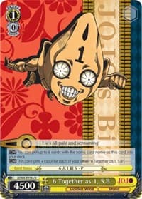 6 Together as 1, S.B (A) - JoJo's Bizarre Adventure: Golden Wind - Weiss Schwarz card