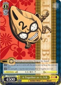6 Together as 1, S.B (B) - JoJo's Bizarre Adventure: Golden Wind - Weiss Schwarz card