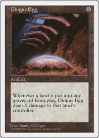 Dingus Egg - Fifth Edition - Magic: The Gathering card