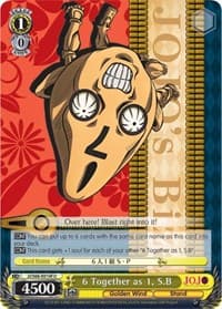 6 Together as 1, S.B (F) - JoJo's Bizarre Adventure: Golden Wind - Weiss Schwarz card