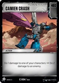 Camien Crash - Titan Masters Attack - Transformers TCG card