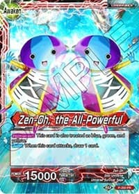 Zen-Oh // Zen-Oh, the All-Powerful - Promotion Cards - Dragon Ball Super: Masters card
