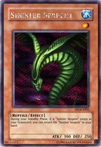 Sinister Serpent - World Championship 2004: GBA Promo - YuGiOh card