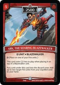 Ark, the Soaring Blazewalker - Ascension - Argent Saga TCG card