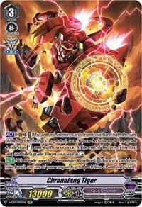 Chronofang Tiger (SP) - V-EB13: The Astral Force - Cardfight Vanguard card