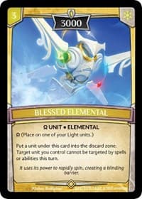 Blessed Elemental - Ascension - Argent Saga TCG card