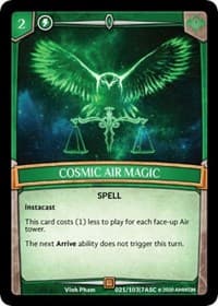 Cosmic Air Magic - Ascension - Argent Saga TCG card
