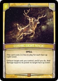 Cosmic Light Magic - Ascension - Argent Saga TCG card
