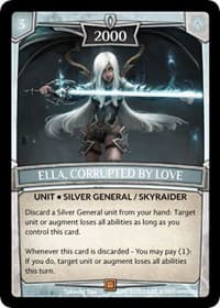 Ella, Corrupted by Love - Ascension - Argent Saga TCG card