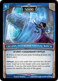 Gillian, Interdimensional Witch - Ascension - Argent Saga TCG card