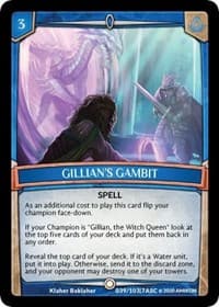 Gillian's Gambit - Ascension - Argent Saga TCG card