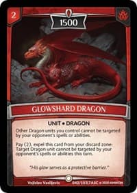 Glowshard Dragon - Ascension - Argent Saga TCG card