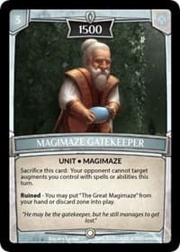 Magimaze Gatekeeper - Ascension - Argent Saga TCG card