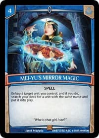 Mei-Yu's Mirror Magic - Ascension - Argent Saga TCG card