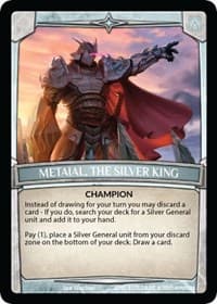 Metaial, the Silver King - Ascension - Argent Saga TCG card