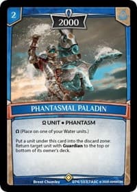 Phantasmal Paladin - Ascension - Argent Saga TCG card
