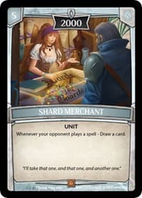 Shard Merchant - Ascension - Argent Saga TCG card