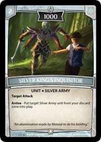 Silver King's Inquisitor - Ascension - Argent Saga TCG card