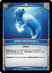 Spirit of Otterius - Ascension - Argent Saga TCG card