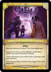 Through Dangers Untold - Ascension - Argent Saga TCG card
