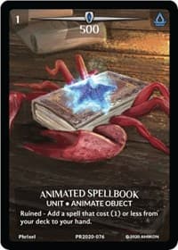 Animated Spellbook (Full Art) - Argent Saga Promos - Argent Saga TCG card
