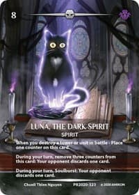 Luna, the Dark Spirit (Serial Numbered) - Argent Saga Promos - Argent Saga TCG card
