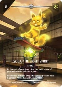 Sola, the Light Spirit (Serial Numbered) - Argent Saga Promos - Argent Saga TCG card