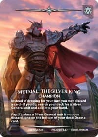 Metaial, the Silver King (Serial Numbered) - Argent Saga Promos - Argent Saga TCG card