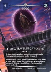 Lloyd, Traveler of Worlds (Serial Numbered) - Argent Saga Promos - Argent Saga TCG card