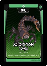 Scorpion Token - Ascension - Argent Saga TCG card