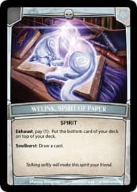 Welink, Spirit of Paper - Argent Saga Promos - Argent Saga TCG card