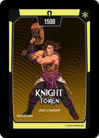 Knight Token (1500 Power with Guardian) - Ascension - Argent Saga TCG card
