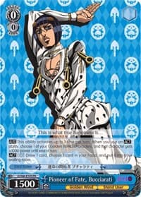 Pioneer of Fate, Bucciarati - JoJo's Bizarre Adventure: Golden Wind - Weiss Schwarz card