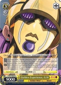 Golden Experience, G.W - JoJo's Bizarre Adventure: Golden Wind - Weiss Schwarz card