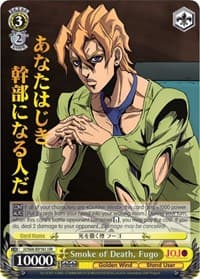 Smoke of Death, Fugo (JJR) (Gold Stamp) - JoJo's Bizarre Adventure: Golden Wind - Weiss Schwarz card