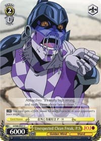 Unexpected Clean Freak, P.S - JoJo's Bizarre Adventure: Golden Wind - Weiss Schwarz card
