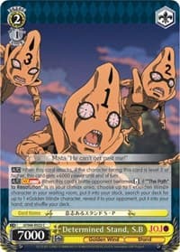 Determined Stand, S.B - JoJo's Bizarre Adventure: Golden Wind - Weiss Schwarz card