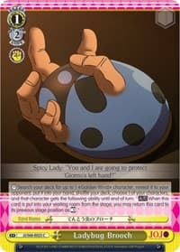 Ladybug Brooch - JoJo's Bizarre Adventure: Golden Wind - Weiss Schwarz card
