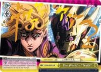 The World's "Truth" (JJR) (Gold Stamp) - JoJo's Bizarre Adventure: Golden Wind - Weiss Schwarz card