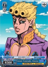 Future Comrade, Giorno - JoJo's Bizarre Adventure: Golden Wind - Weiss Schwarz card