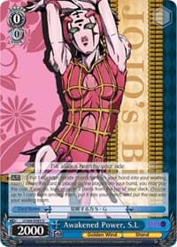 Awakened Power, S.L - JoJo's Bizarre Adventure: Golden Wind - Weiss Schwarz card