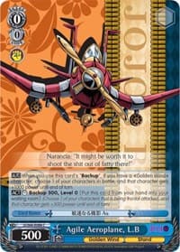 Agile Aeroplane, L.B - JoJo's Bizarre Adventure: Golden Wind - Weiss Schwarz card